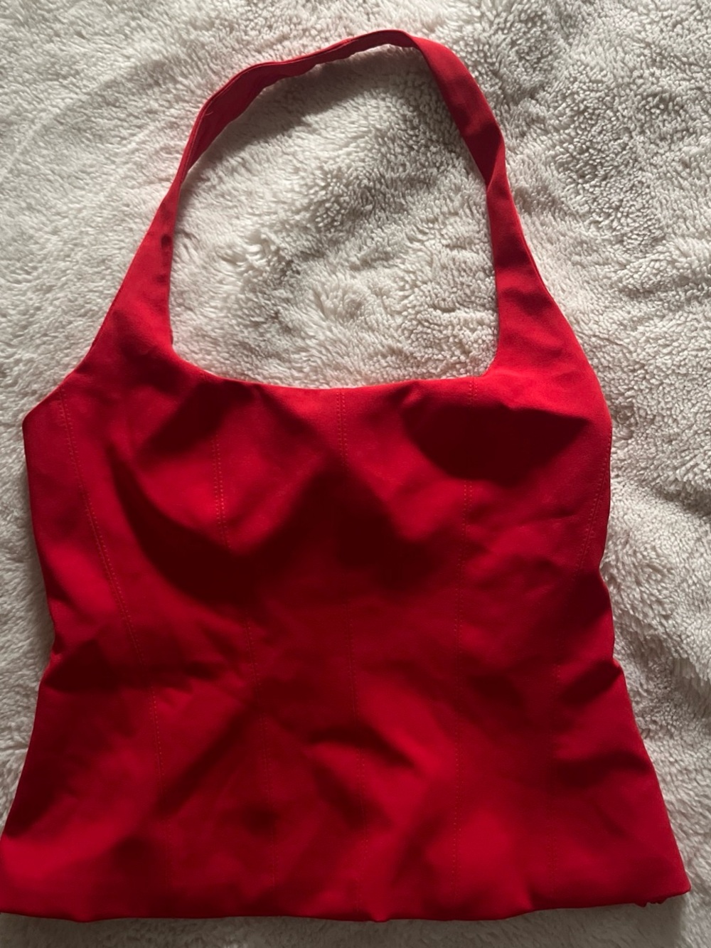 Red Halter Top